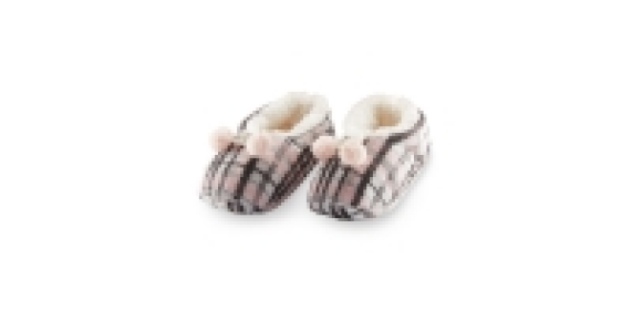 Ladies Check Slipper Socks £2.49