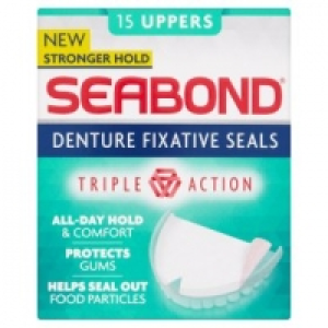 Asda Seabond Original Uppers Denture Fixative Seals