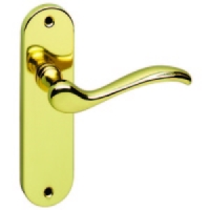 Urfic Geneva Latch Handle Polished Brass