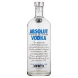 Absolut Vodka £20.00