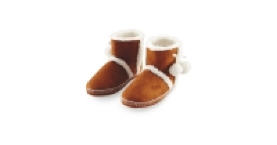 Ladies Suedette Boot Slippers