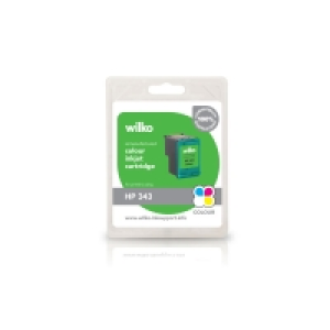 Wilko  Wilko Remanufactured HP343 Colour Ink Cartridge
