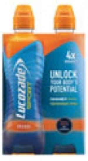 LUCOZADE SPORT-ORANGE 4PK £2.00