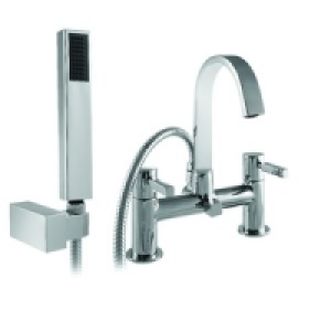 Saluzzo 2 Tap Hole Bath Shower Mixer