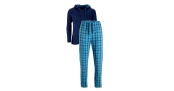 Mens Hooded Fleece Loungewear