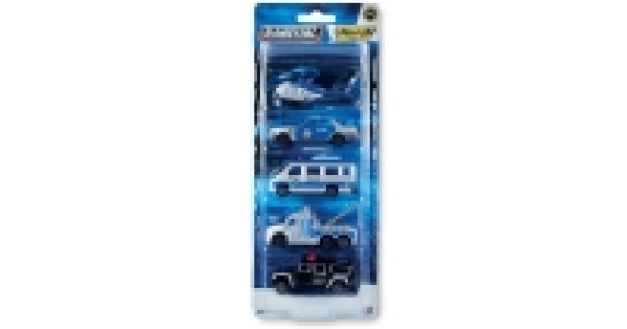 Die Cast Police Vehicles Set