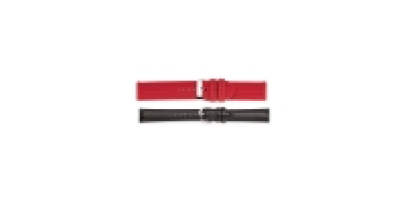 Mens Red and Black Watch Strap