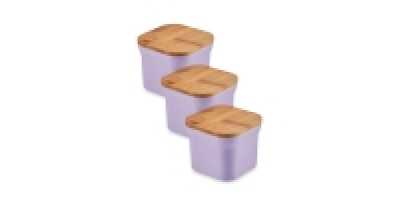 Bamboo Small Storage Canisters £4.99