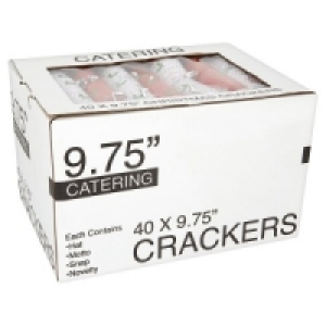 Makro  Catering 40 Christmas Crackers 9.75 Inch