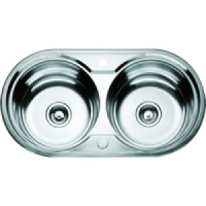 Double Bowl Sink 470x900mm