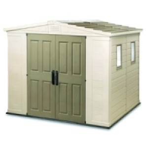 Wickes Apollo Plastic Apex Shed 2.55x2.56x2.17m