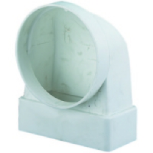 Manrose Elbow Connector 90 Degree 110x54mm