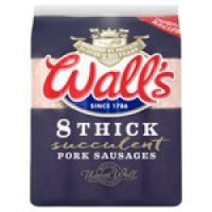 Walls Thick Pork Sausages &pound;2.00