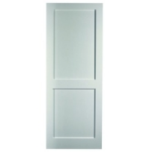 Wickes Camden Internal Softwood Door White Primed 2 Panel 19