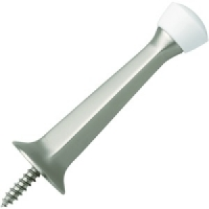Wickes Solid Door Stop Satin Nickel £2.65