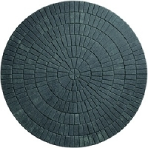 Marshalls Block Paving Circle Kit 2600x2600mm Charcoal