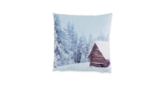 Log Cabin Photoprint Cushion £3.99