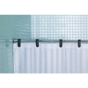 Fine Line Shower Curtain Rod Chrome