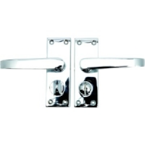 Wickes New York Privacy Handle Chrome
