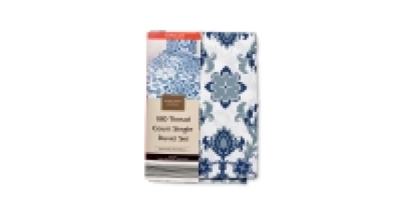 Blue Print Single Size Duvet Set