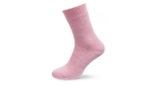 Ladies Pink Heat For Feet Socks