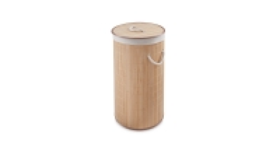 Round Bamboo Laundry Hamper £9.99