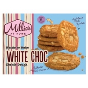 Millies Cookies Ready To Bake White Chocolate Dough 6 Pack 1 £3.00