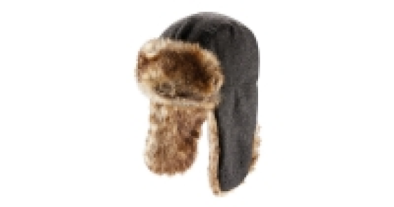 Mens Herringbone Trapper Hat