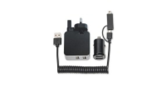 USB Charger with Car Adaptor