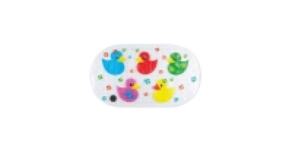 Kids Ducks Design Oval Bath Mat