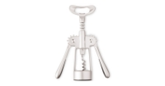 Satin Nickel Plated Cork Screw