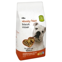 Wilko  Wilko Wheaty Feast Dog Biscuit Mixer 3kg