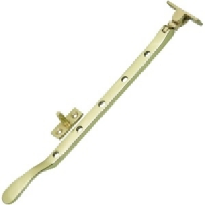 Wickes Victorian Style Window Casement Stay Brass 254mm £5.79