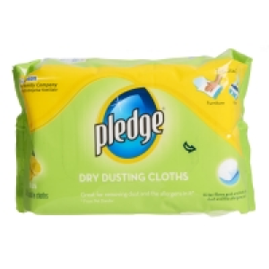 Wilko  Pledge Dusting Cloths Citrus x 20