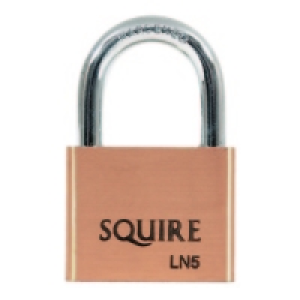 Squire LN5 Lion Padlock Brass 50mm £8.99