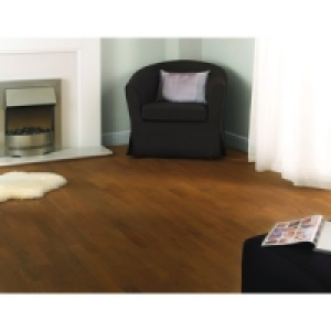 Wickes Cappuccino Oak Real Wood Top Layer Engineered Wood Fl