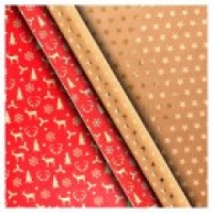 Waitrose 4M Kraft/Star And Foil Icons Gif Deal at Waitrose
