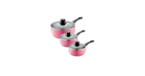 3-Piece Saucepan Set £9.99