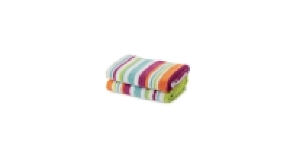 Mixed Stripe Hand Towel 2 Pack