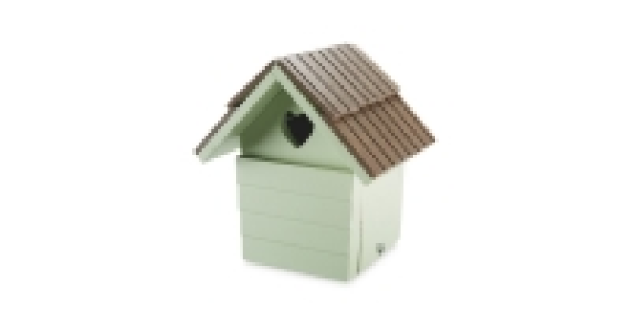 Loveheart Beach Hut Bird House £7.99