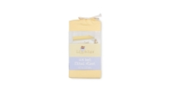 Fitted Jersey Cot Sheet