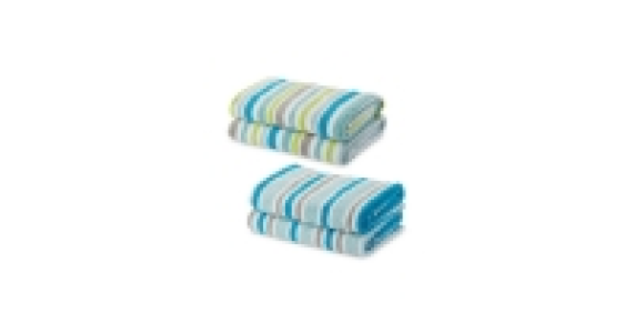 Thin Stripe Hand Towel 2 Pack