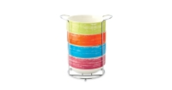 Bright Stackable Bowls 4 Pack