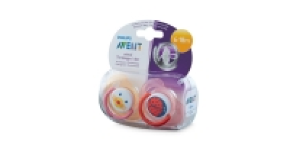 Avent Ladybird Soothers 6-18 Months