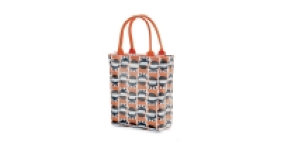 Fox Print Lunch Tote
