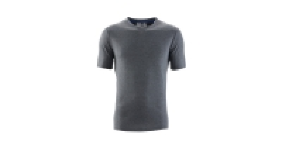 Mens Grey Melange Fitness T-Shirt