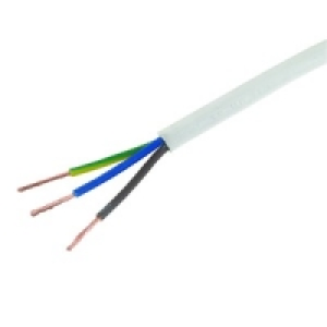 3 Core Heat Resistant Flex Cable 1.5mm2 x 10m