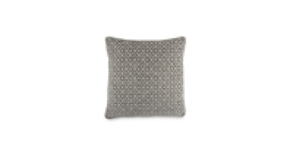 Dark Grey Mosaic Decorative Cushion