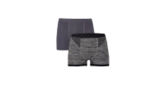 Grey Marl Mens Seamless Briefs