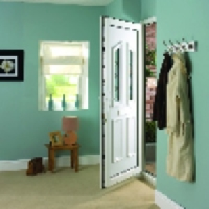 Wickes Trent Pre-Hung uPVC Door 2 Panel 2085x920mm Left Open £409.00